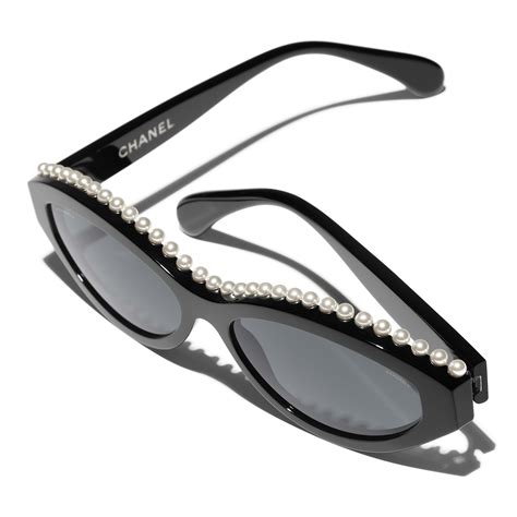 chanel glasses pearl|chanel knockoff sunglasses with pearls.